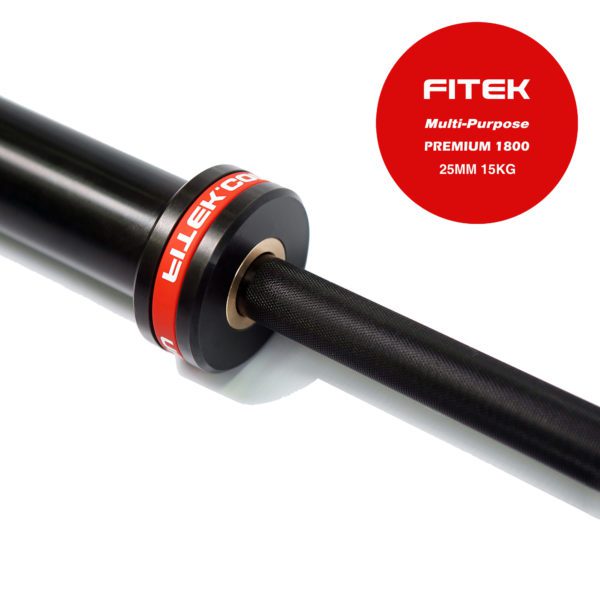 15KG Black Multipurpose Olympic Barbell