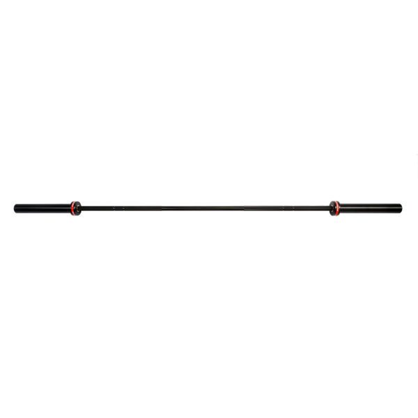 15KG Black Multipurpose Olympic Barbell - Image 2