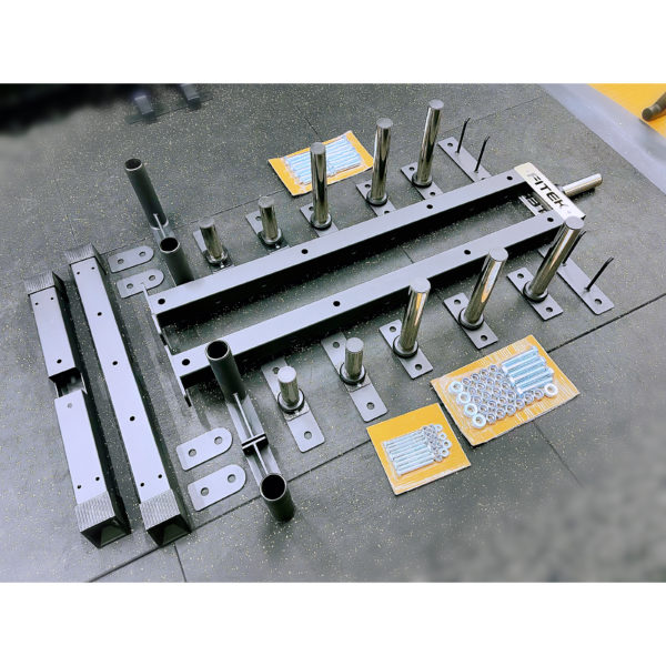 Compact Heavy Duty Plates Tree with 4 Bar Holder - Image 4