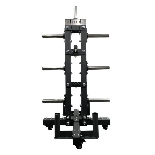 Compact Heavy Duty Plates Tree with 4 Bar Holder - Image 2