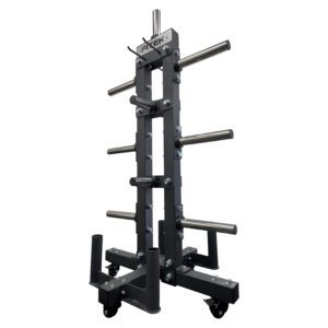 Compact Heavy Duty Plates Tree with 4 Bar Holder