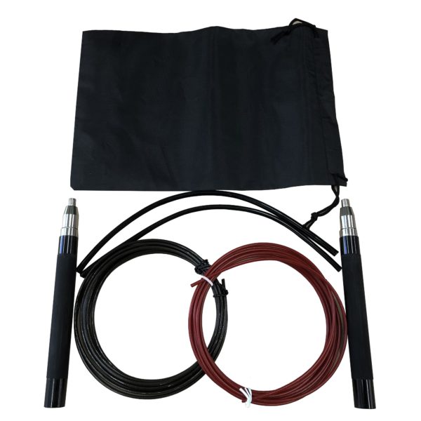 Adjustable Speed Skipping Rope with 2 replaceable cables