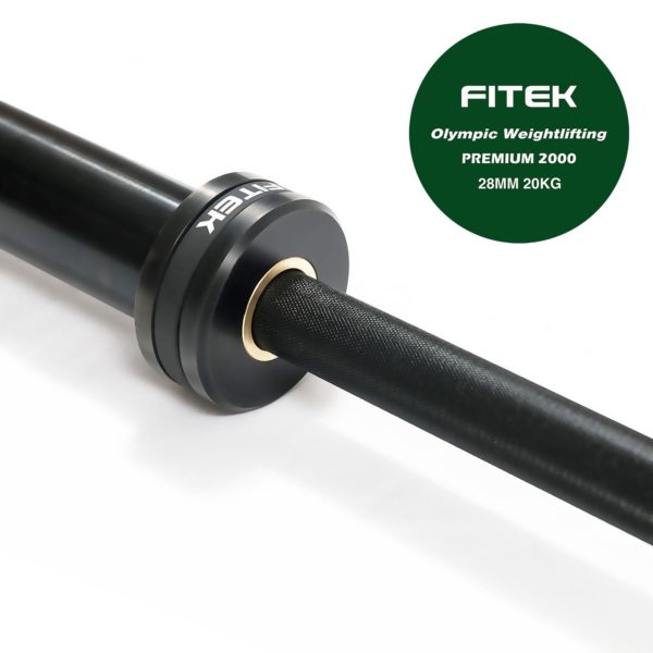 20KG Black Olympic Lifting Barbell