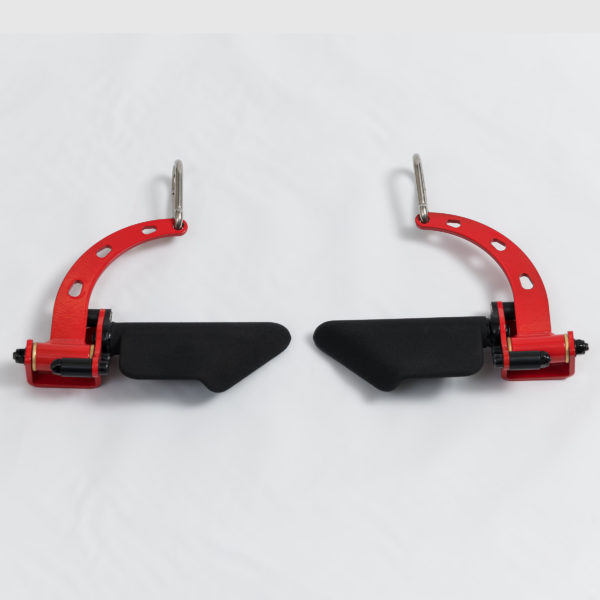 Cable Handles Pair Black/Red