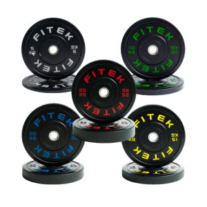 Ozilliant Virgin Rubber Black Bumper Plates