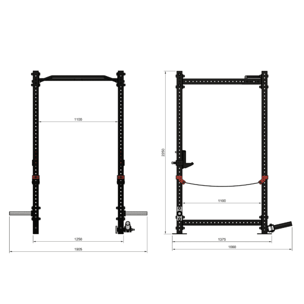 FITEK Lite Power Rack - Image 6