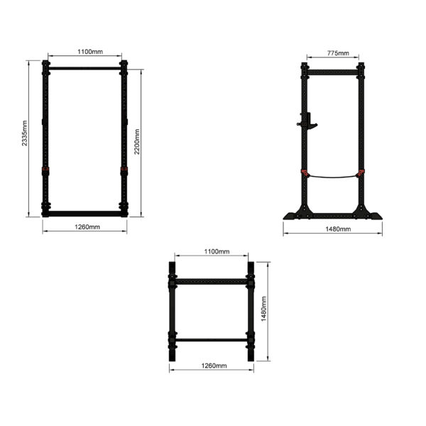 Half Rack 2B0775 - Image 5