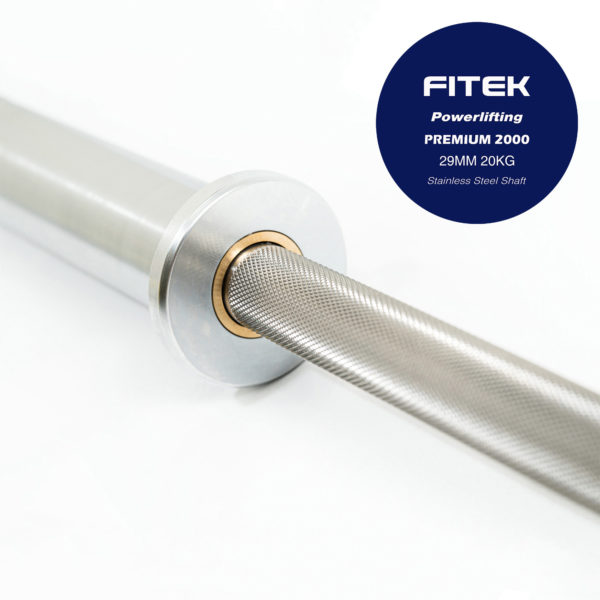 Powerlifting Barbell Stainless Steel Shaft
