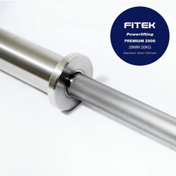 Powerlifting Barbell Stainless Steel Ultimate