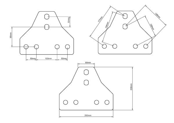 Reinforcement Plates Pair | Modular Rack - Image 3