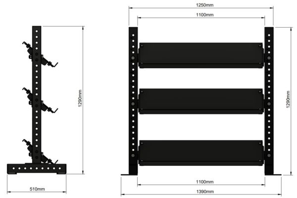 Dumbbell Storage Rack - Image 4