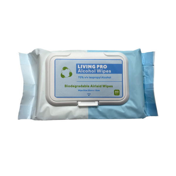 70% Isopropyl Alcohol Thick Wipes 80Pack
