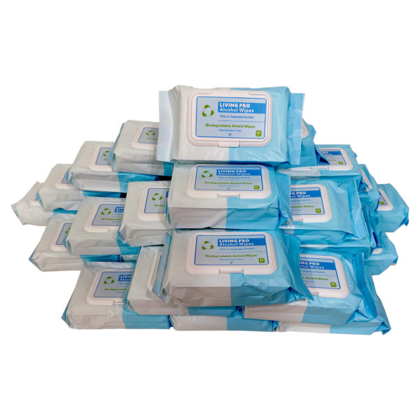 70% Isopropyl Alcohol Thick Wipes 80Pack - Image 6