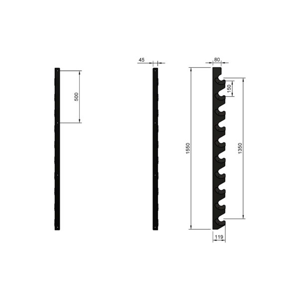Barbell Gun Rack - Image 6
