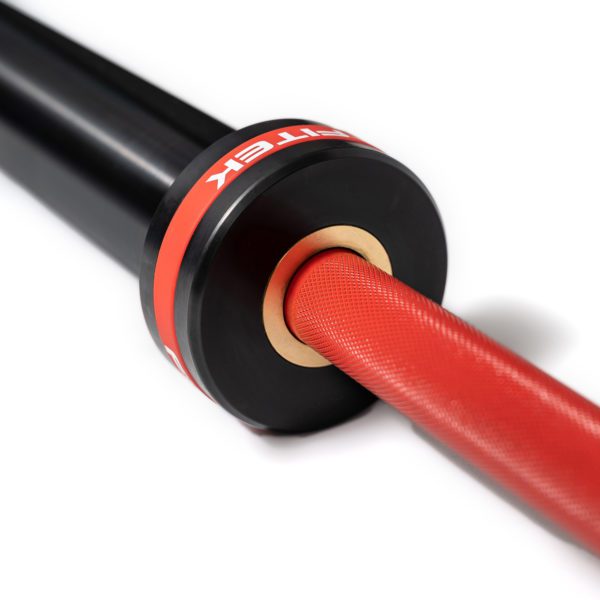 15KG Red Shaft Multipurpose Olympic Barbell - Image 4