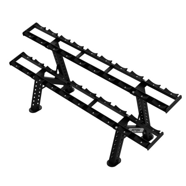 2 Tier Round Dumbbell Rack - Image 2