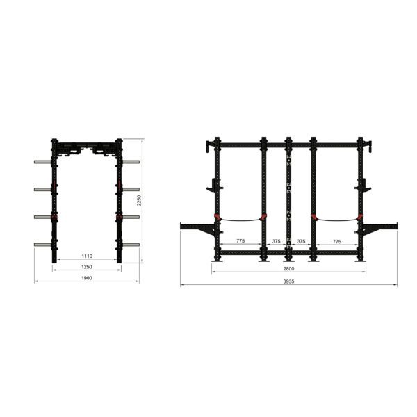 Dual Rack 5D2800 - Image 5