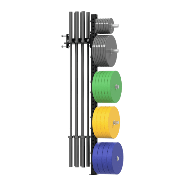Wall Mount Plates Barbell Storage Rack