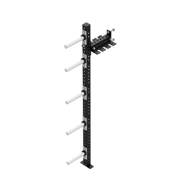 Wall Mount Plates Barbell Storage Rack - Image 6