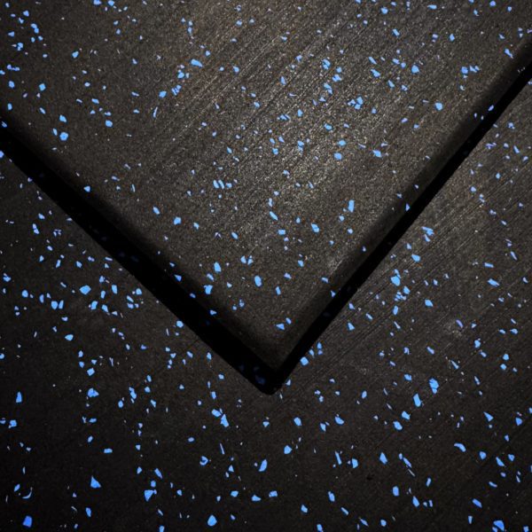 Premium 15MM EPDM Rubber Floor Mats With Blue Fleck